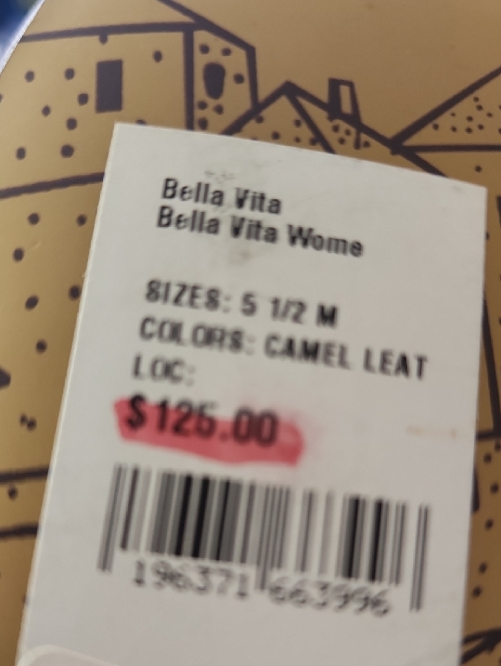$125 Bella Vita Brown Chain-Detail Leather Loafers - Picture 8 of 8